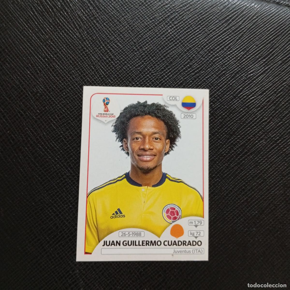 Cartes &agrave; collectionner de Football: 641 CUADRADO COLOMBIA PANINI MUNDIAL RUSIA 2018 CROMO FUTBOL 18 - SIN PEGAR - CJ2