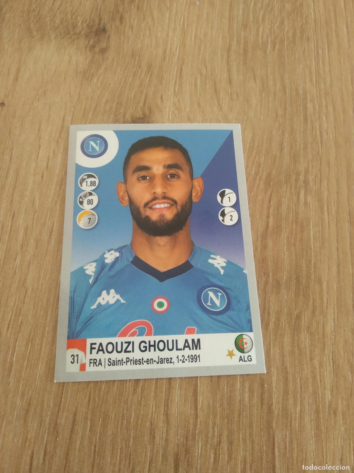 Cartes &agrave; collectionner de Football: 357 FAOUZI GHOULAM NAPOLES NAPOLI CROMO FUTBOL PANINI LIGA ITALIA 20-21 CALCIATORI 2020-2021