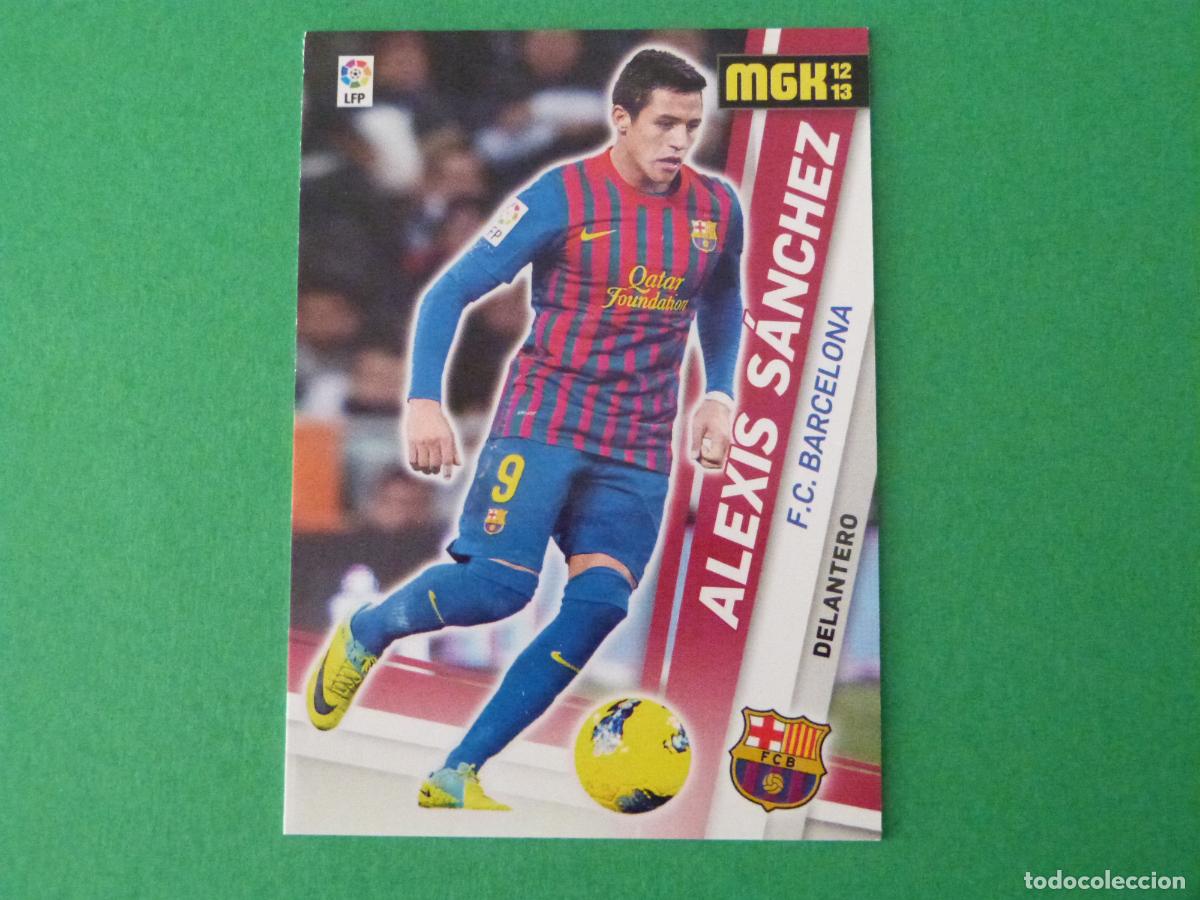 Cartes &agrave; collectionner de Football: TRADING CARD FUTBOL ALEXIS SANCHEZ F.C. BARCELONA N&ordm; 50 LIGA MEGACRACKS 2012-2013/12-13 PANINI