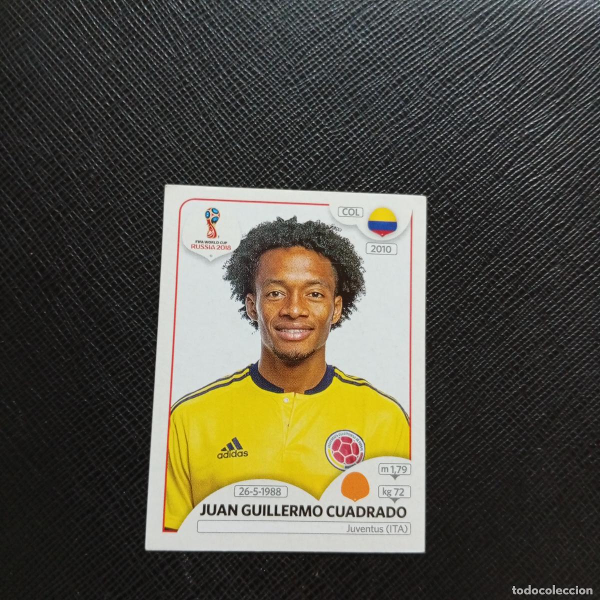 Cartes &agrave; collectionner de Football: 641 CUADRADO COLOMBIA PANINI MUNDIAL RUSIA 2018 CROMO FUTBOL 18 - SIN PEGAR - CJ2