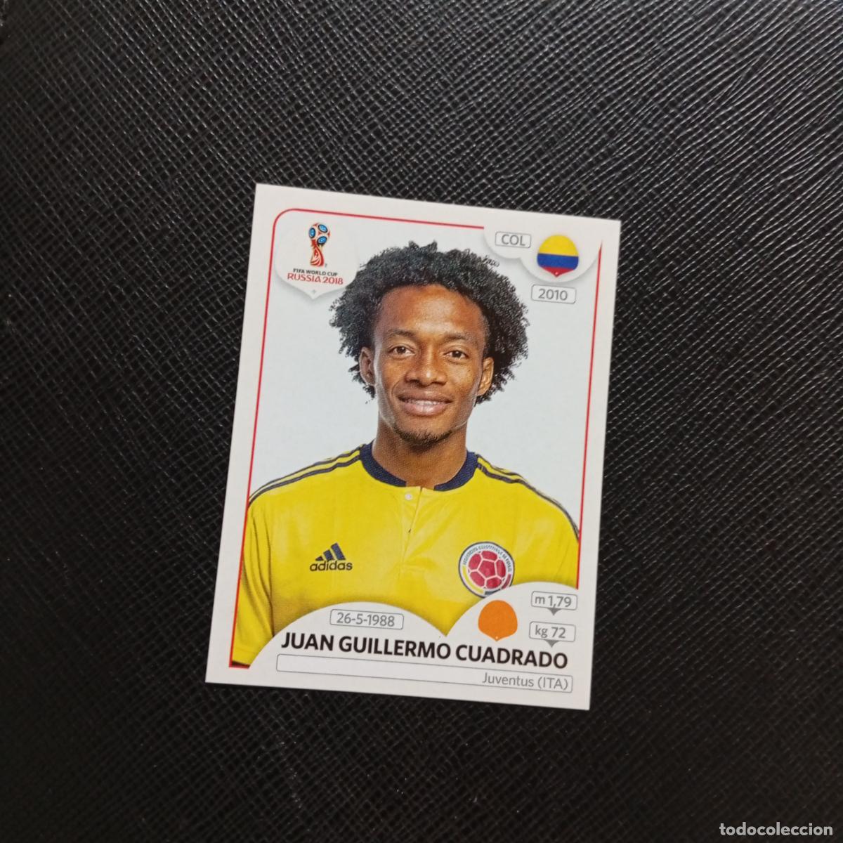 Cartes &agrave; collectionner de Football: 641 CUADRADO COLOMBIA PANINI MUNDIAL RUSIA 2018 CROMO FUTBOL 18 - SIN PEGAR - CJ2 .