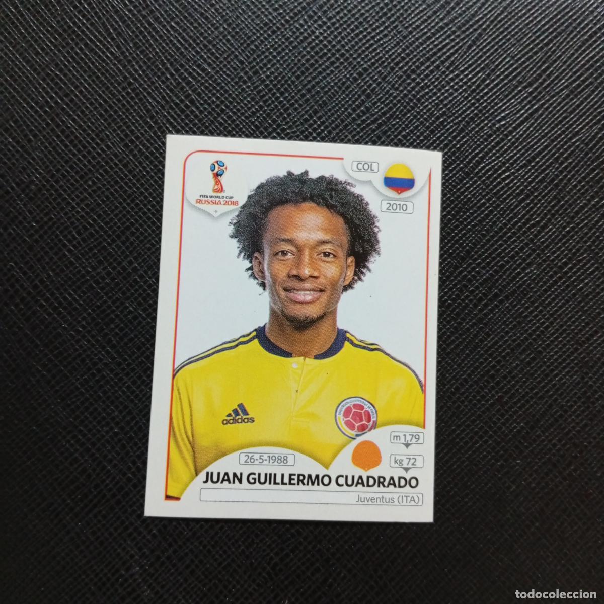 Cartes &agrave; collectionner de Football: 641 CUADRADO COLOMBIA PANINI MUNDIAL RUSIA 2018 CROMO FUTBOL 18 - SIN PEGAR - CJ2 ..