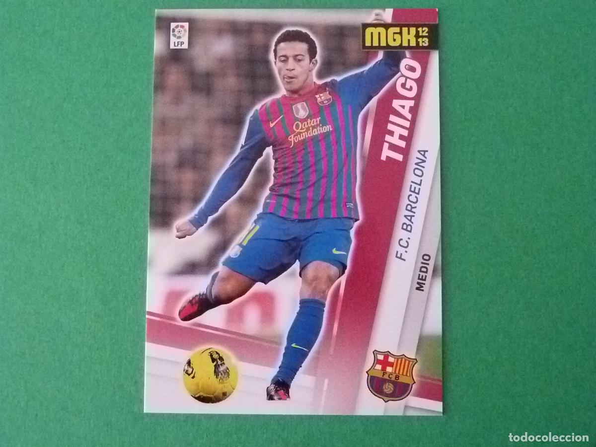 Cartes &agrave; collectionner de Football: TRADING CARD FUTBOL THIAGO F.C. BARCELONA N&ordm; 49 LIGA MEGACRACKS 2012-2013/12-13 PANINI