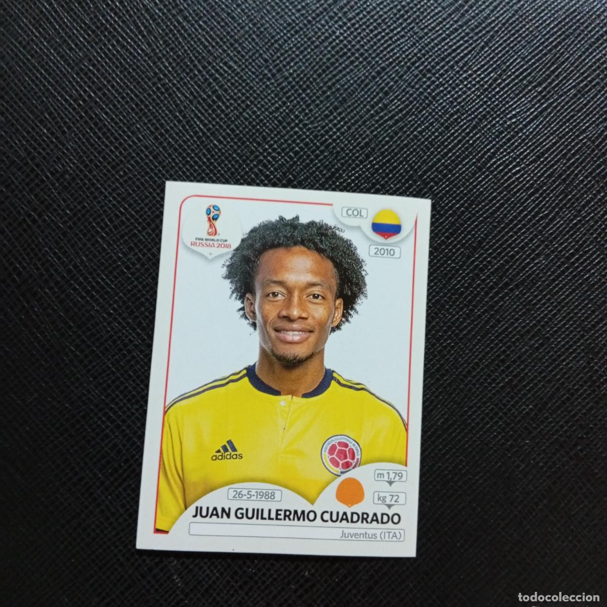 Cartes &agrave; collectionner de Football: 641 CUADRADO COLOMBIA PANINI MUNDIAL RUSIA 2018 CROMO FUTBOL 18 - SIN PEGAR - CJ2 ...