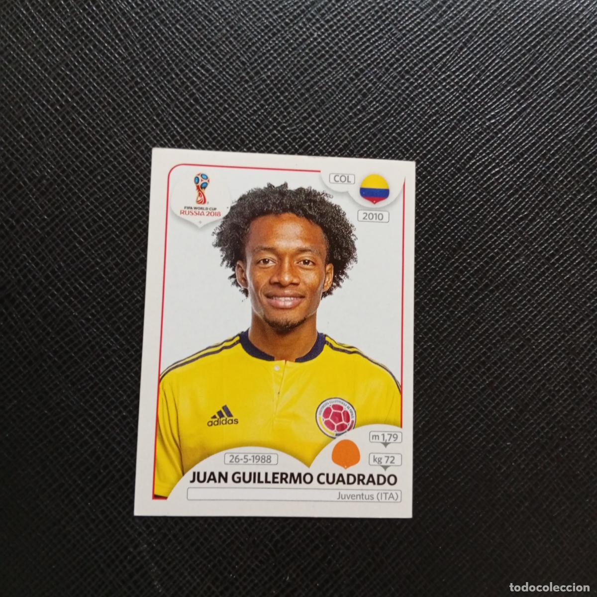 Cartes &agrave; collectionner de Football: 641 CUADRADO COLOMBIA PANINI MUNDIAL RUSIA 2018 CROMO FUTBOL 18 - SIN PEGAR - CJ2 ....