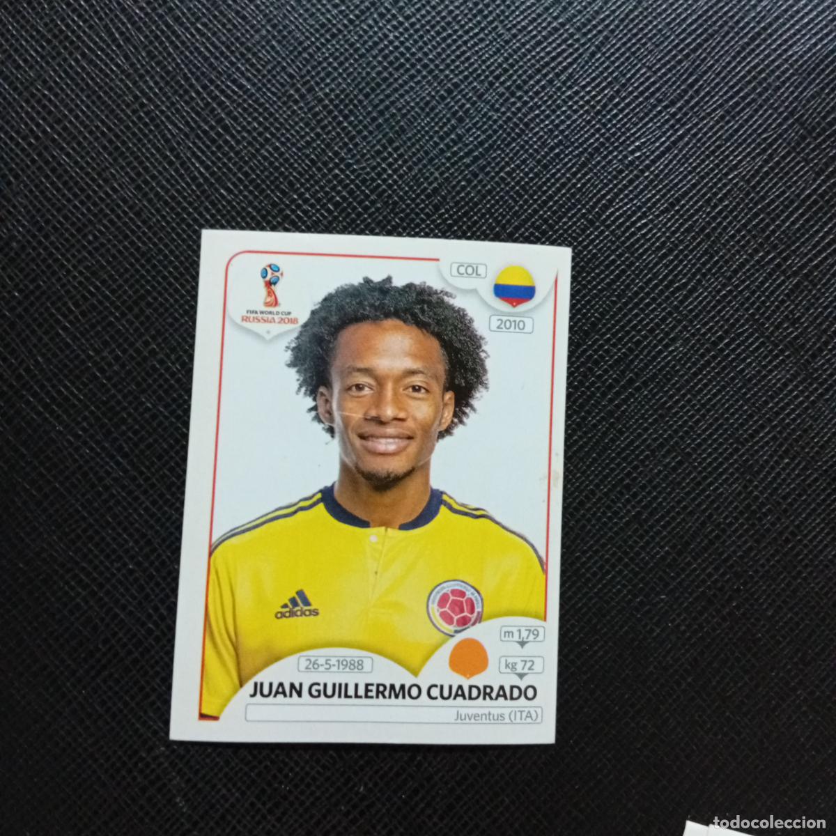 Cartes &agrave; collectionner de Football: 641 CUADRADO COLOMBIA PANINI MUNDIAL RUSIA 2018 CROMO FUTBOL 18 - SIN PEGAR - CJ2 .....