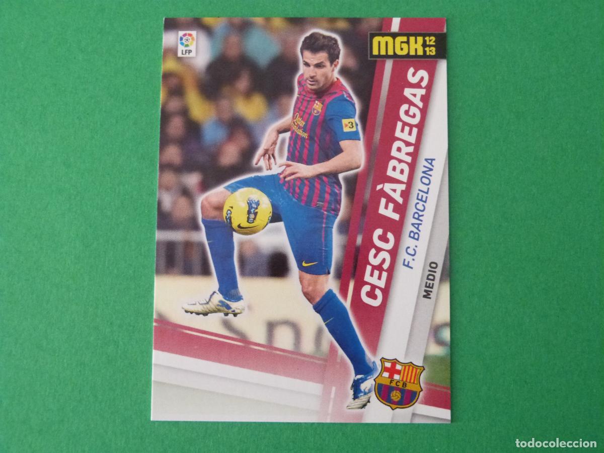 Cartes &agrave; collectionner de Football: TRADING CARD FUTBOL CESC FABREGAS F.C. BARCELONA N&ordm; 47 LIGA MEGACRACKS 2012-2013/12-13 PANINI