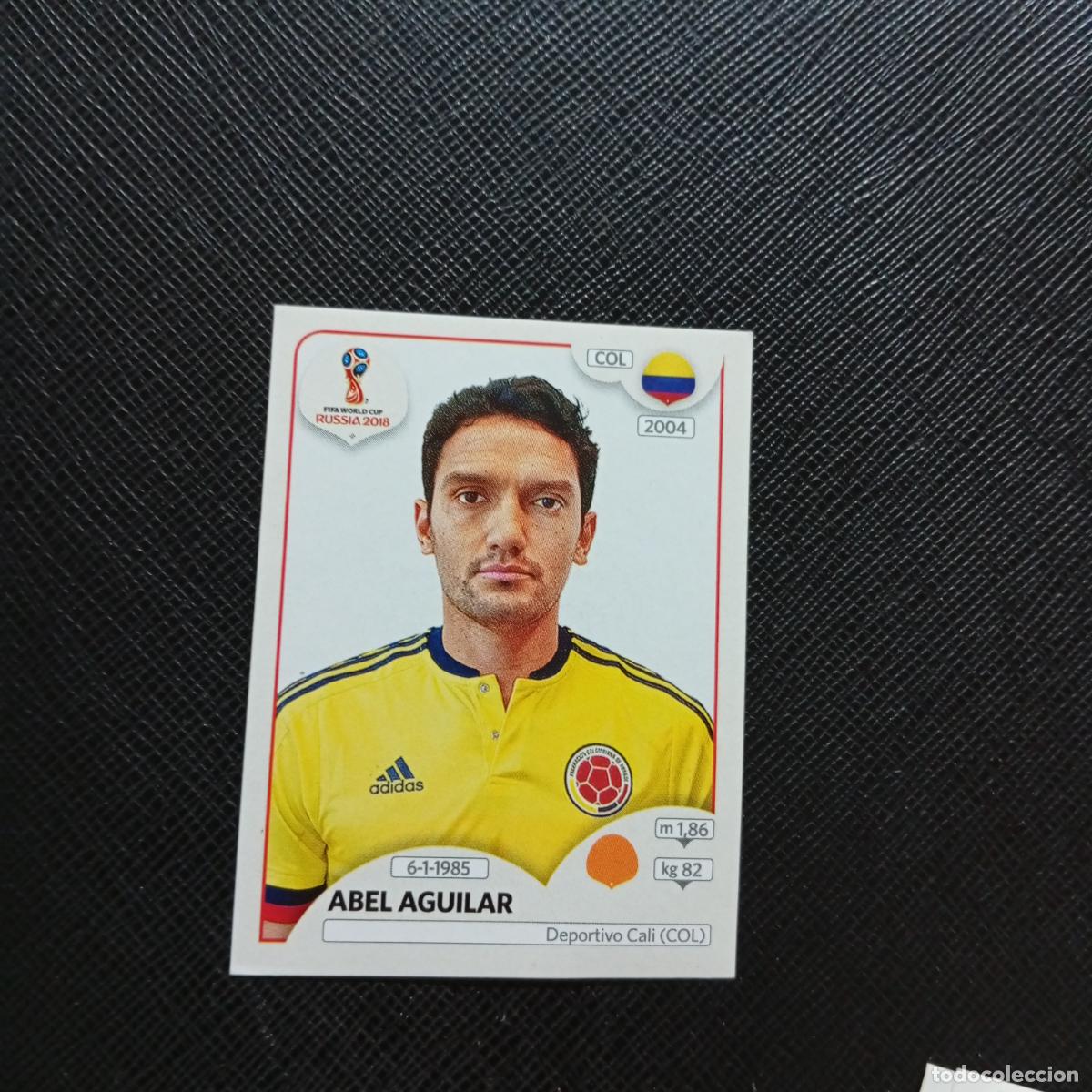 Cartes &agrave; collectionner de Football: 642 ABEL AGUILAR COLOMBIA PANINI MUNDIAL RUSIA 2018 CROMO FUTBOL 18 - SIN PEGAR - CJ2