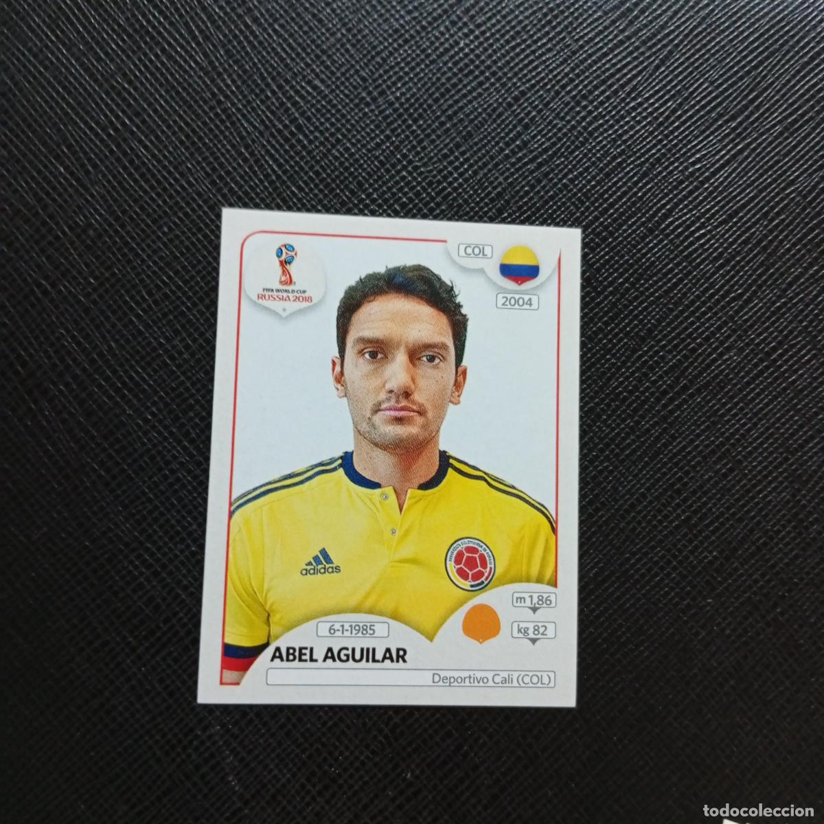 Cartes &agrave; collectionner de Football: 642 ABEL AGUILAR COLOMBIA PANINI MUNDIAL RUSIA 2018 CROMO FUTBOL 18 - SIN PEGAR - CJ2 ..