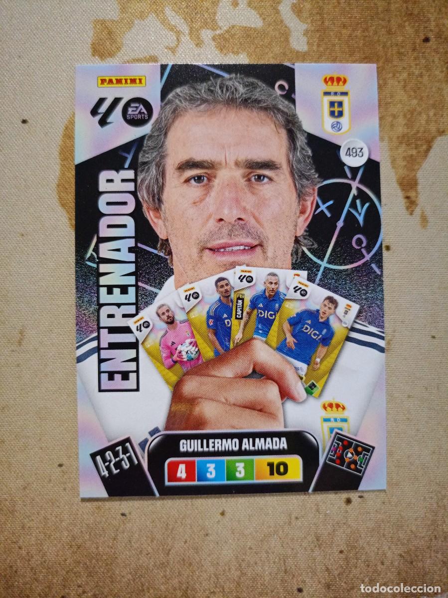 Figurine di Calcio: Entrenador 493 GUILLERMO ALMADA Adrenalyn 2025-26