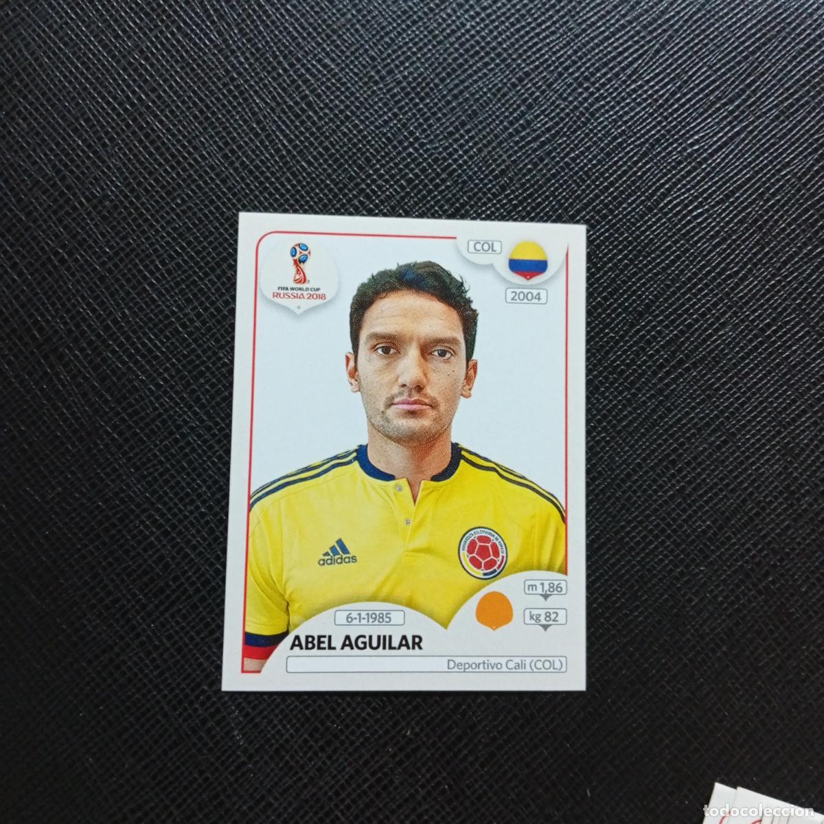 Figurine di Calcio: 642 ABEL AGUILAR COLOMBIA PANINI MUNDIAL RUSIA 2018 CROMO FUTBOL 18 - SIN PEGAR - CJ2 .......