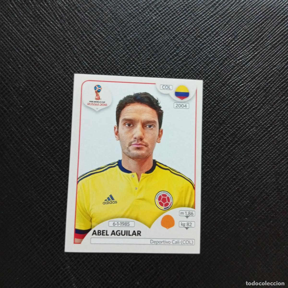 Figurine di Calcio: 642 ABEL AGUILAR COLOMBIA PANINI MUNDIAL RUSIA 2018 CROMO FUTBOL 18 - SIN PEGAR - CJ2 .............