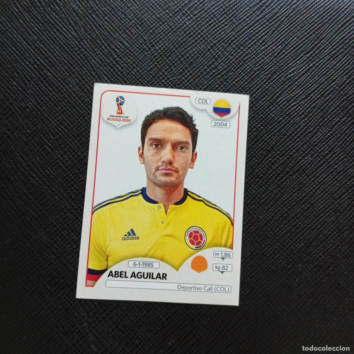Figurine di Calcio: 642 ABEL AGUILAR COLOMBIA PANINI MUNDIAL RUSIA 2018 CROMO FUTBOL 18 - SIN PEGAR - CJ2 .............