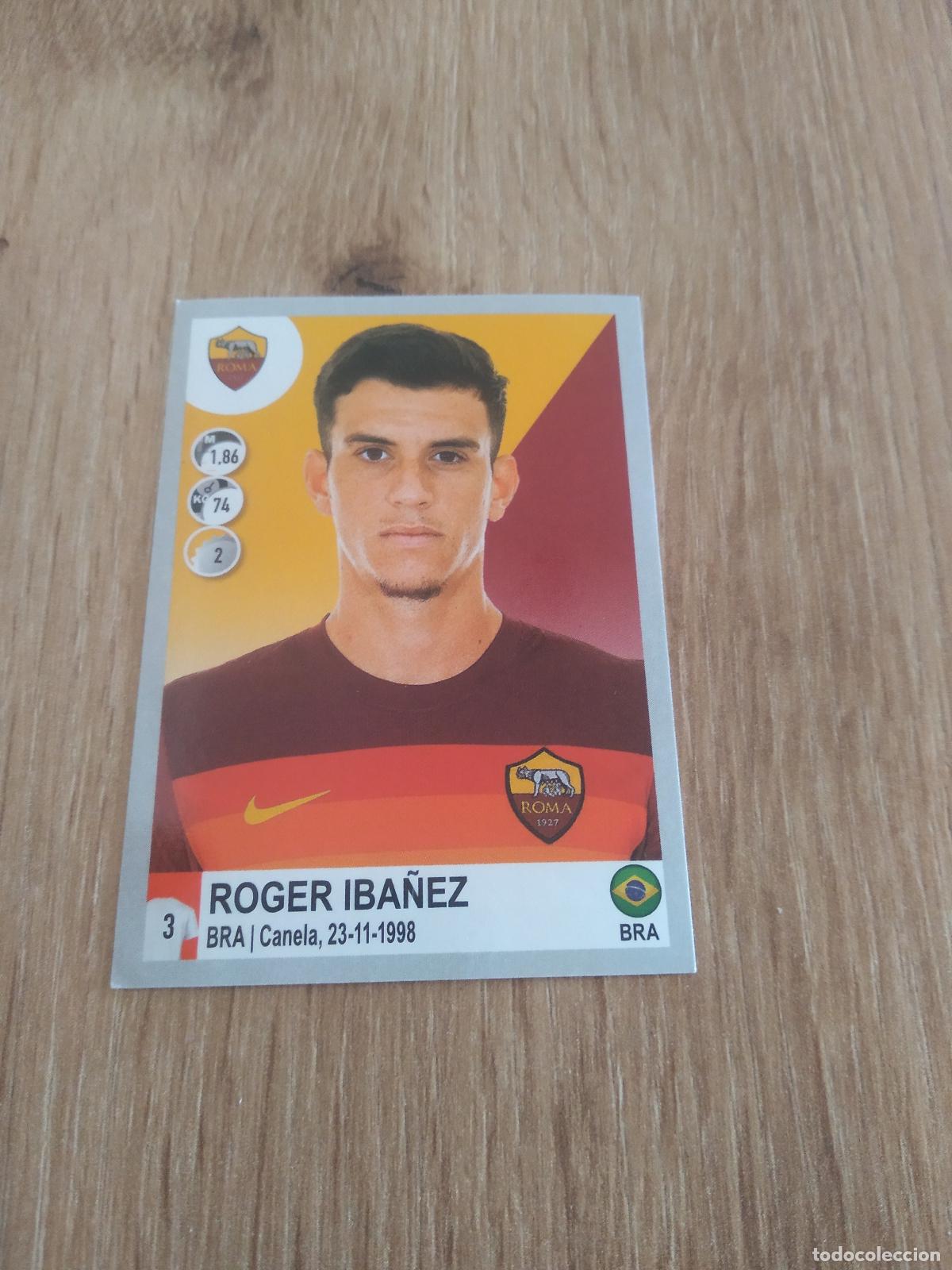 Cromos de Futebol: 404 ROGER IBA&Ntilde;EZ ROMA CROMO FUTBOL PANINI LIGA ITALIA 20-21 CALCIATORI 2020-2021
