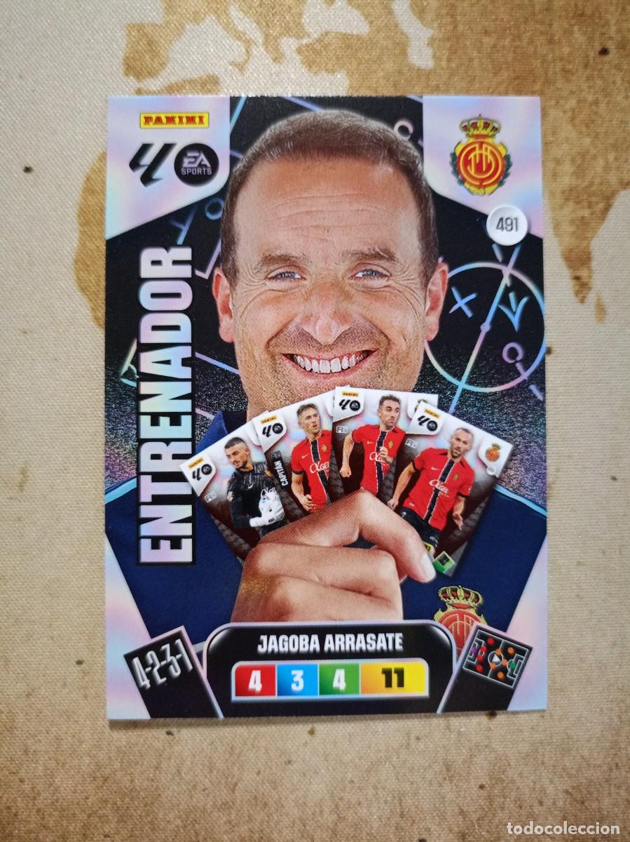 Cromos de Futebol: Entrenador 491 JAGOBA ARRASATE Adrenalyn 2025-26