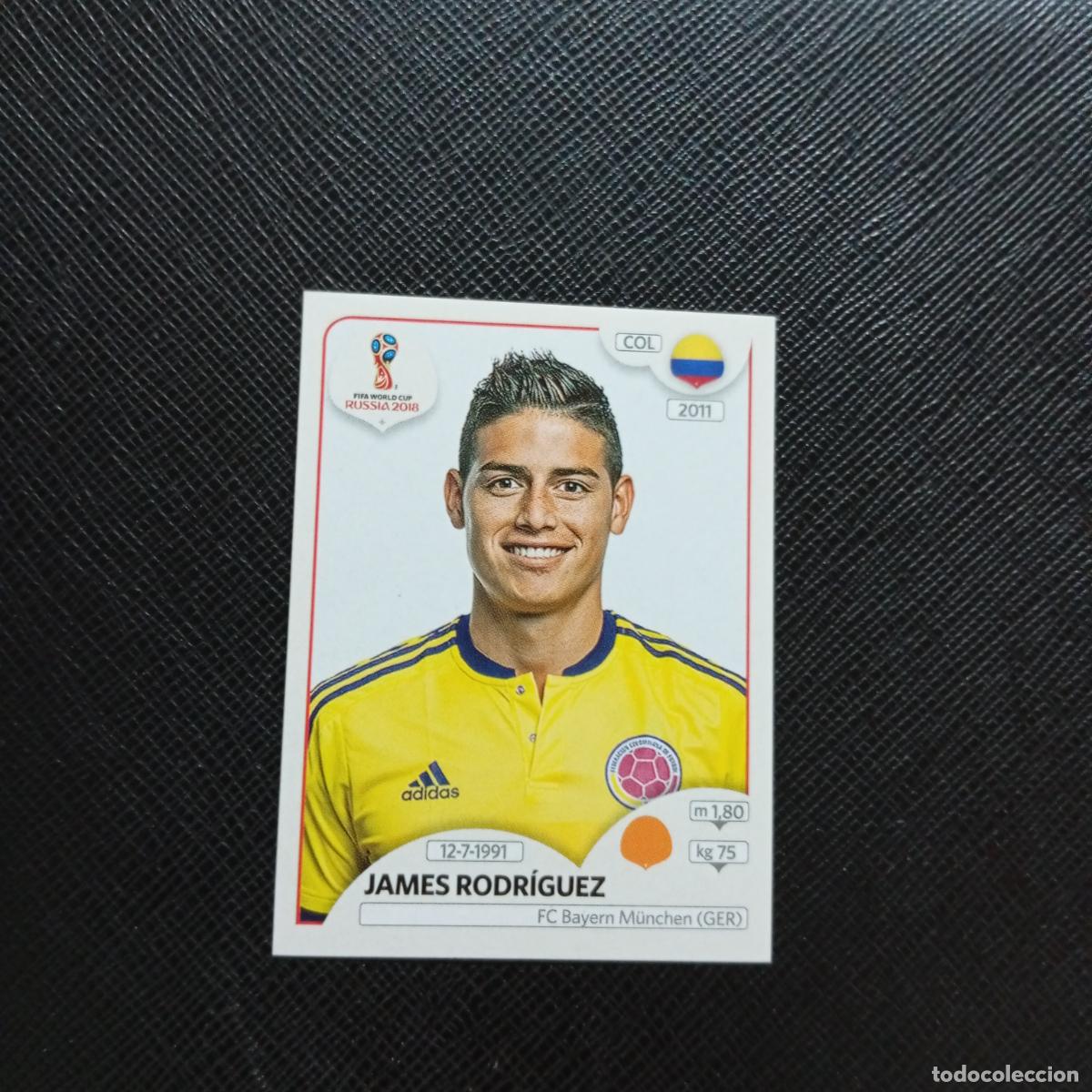Cromos de Futebol: 643 JAMES RODRIGUEZ COLOMBIA PANINI MUNDIAL RUSIA 2018 CROMO FUTBOL 18 - SIN PEGAR - CJ2 ...