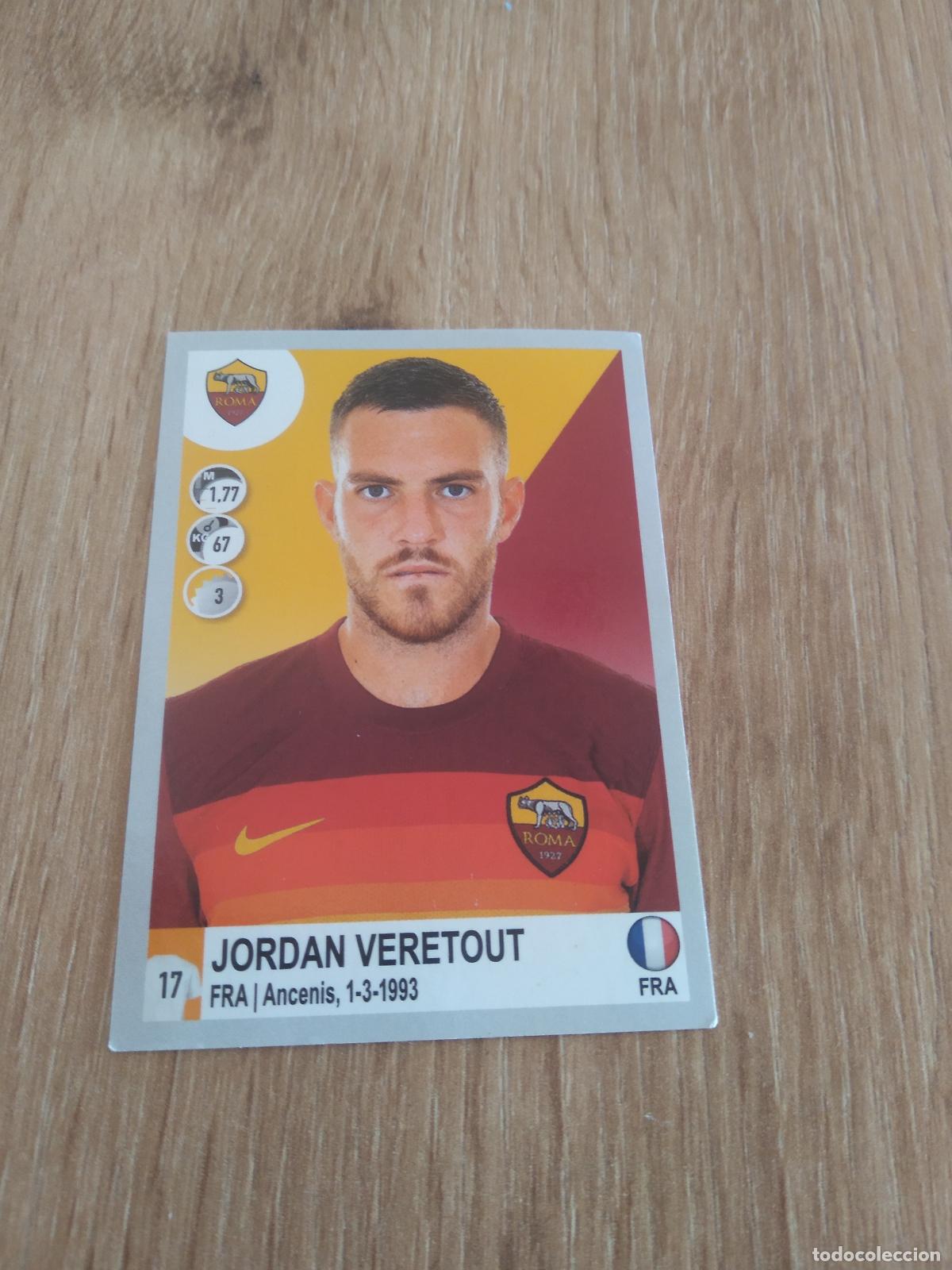 Cromos de Futebol: 415 JORDAN VERETOUT ROMA CROMO FUTBOL PANINI LIGA ITALIA 20-21 CALCIATORI 2020-2021