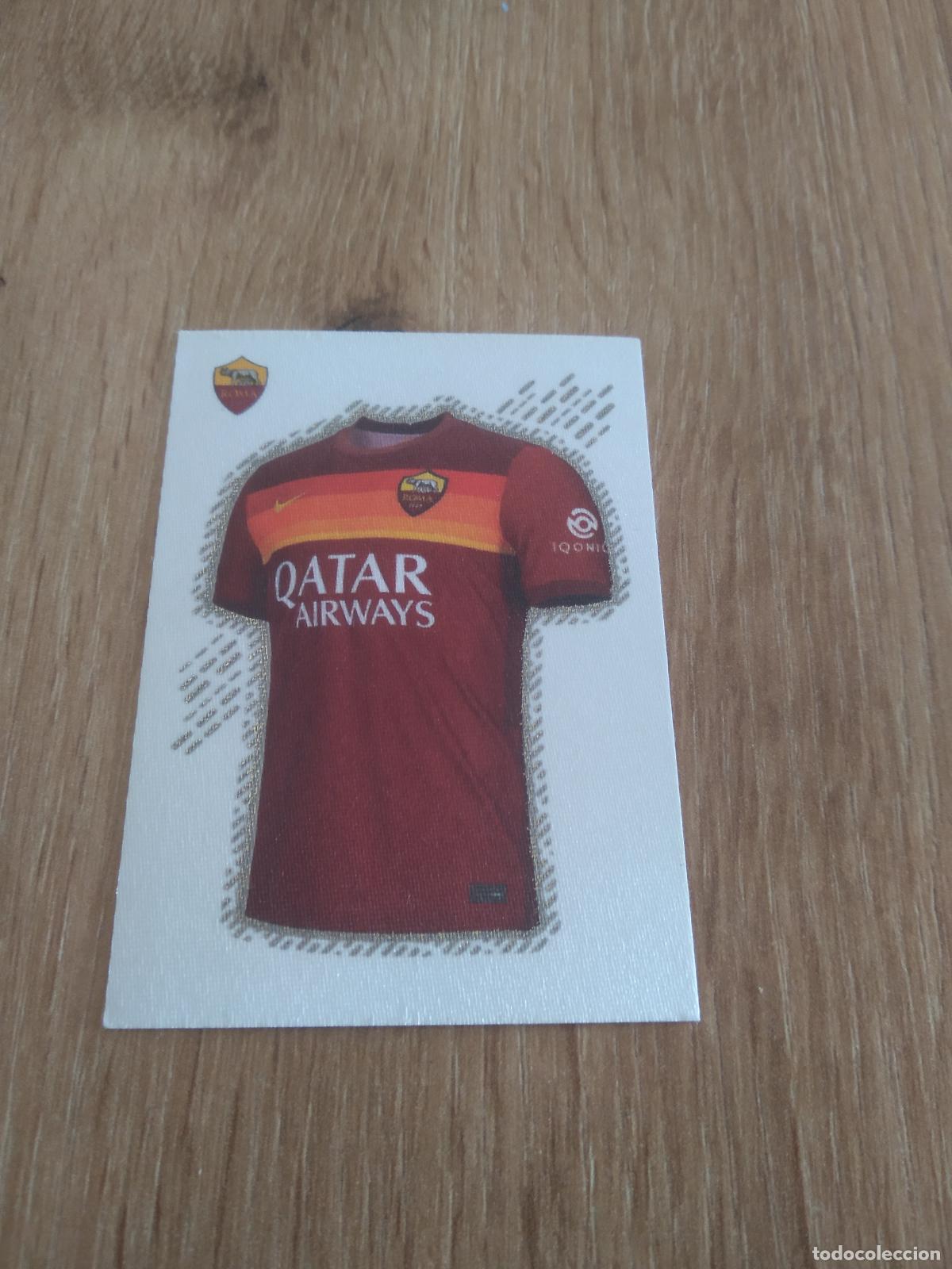 Cromos de Futebol: 422 CAMISETA ROMA CROMO FUTBOL PANINI LIGA ITALIA 20-21 CALCIATORI 2020-2021