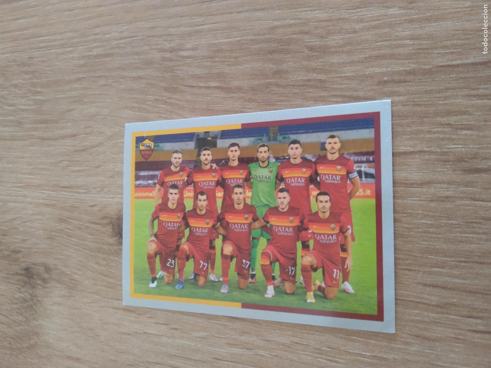 Cromos de Futebol: 424 EQUIPO PLANTILLA ROMA CROMO FUTBOL PANINI LIGA ITALIA 20-21 CALCIATORI 2020-2021