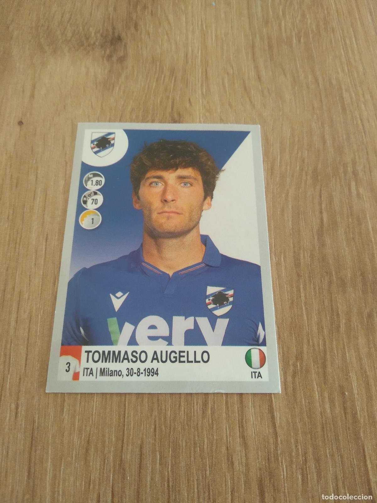 Cromos de Futebol: 432 TOMMASO AUGELLO SAMPDORIA CROMO FUTBOL PANINI LIGA ITALIA 20-21 CALCIATORI 2020-2021