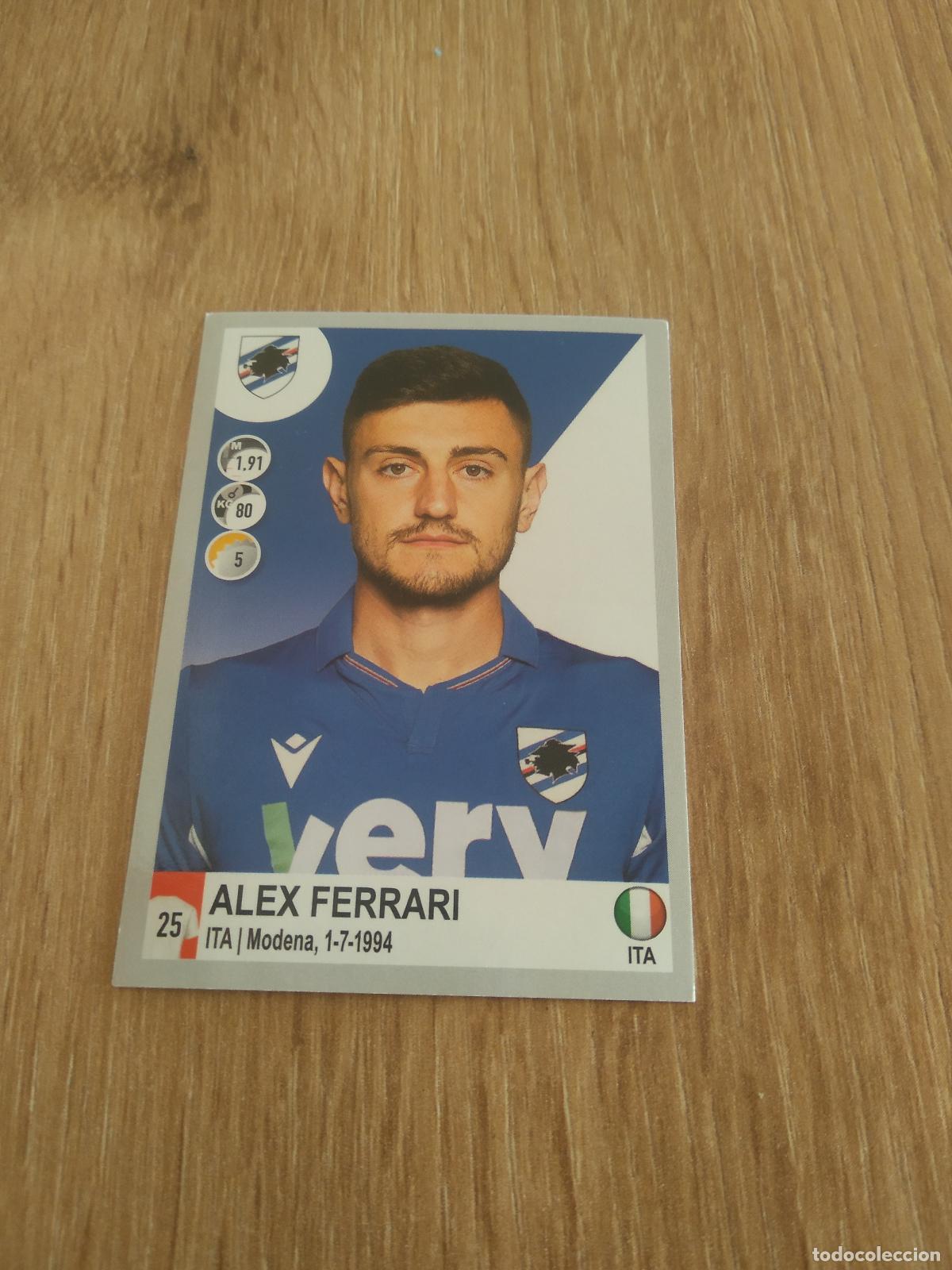 Cartes &agrave; collectionner de Football: 434 ALEX FERRARI SAMPDORIA CROMO FUTBOL PANINI LIGA ITALIA 20-21 CALCIATORI 2020-2021