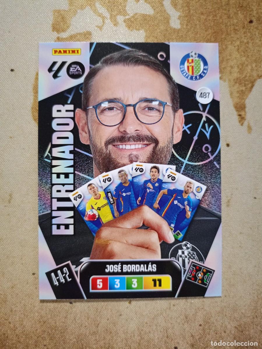 Cartes &agrave; collectionner de Football: Entrenador 487 JOS&Eacute; BORDAL&Aacute;S Adrenalyn 2025-26