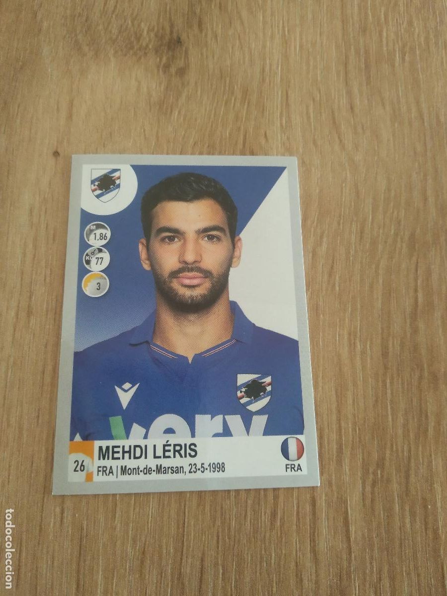 Cartes &agrave; collectionner de Football: 441 MEHDI LERIS SAMPDORIA CROMO FUTBOL PANINI LIGA ITALIA 20-21 CALCIATORI 2020-2021