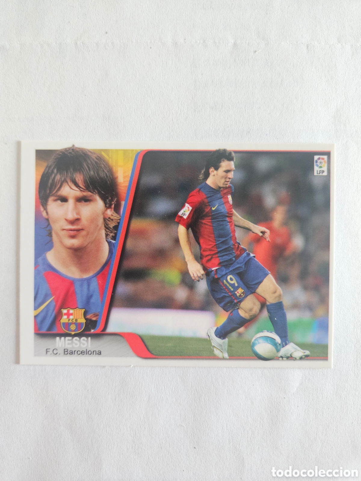 Cartes &agrave; collectionner de Football: MESSI. N&ordm; 33. F.C. BARCELONA. EDICIONES ESTADIO 2007-2008