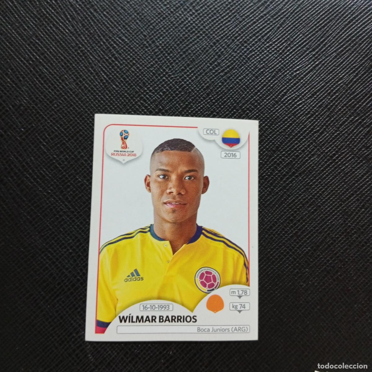 Cartes &agrave; collectionner de Football: 645 WILMAR BARRIOS COLOMBIA PANINI MUNDIAL RUSIA 2018 CROMO FUTBOL 18 - SIN PEGAR - CJ2 ...