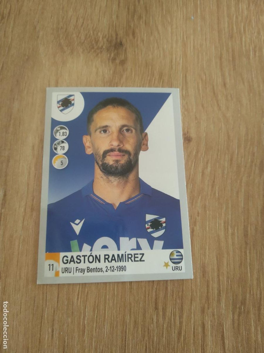 Fu&szlig;ball-Sticker: 442 GASTON RAMIREZ SAMPDORIA CROMO FUTBOL PANINI LIGA ITALIA 20-21 CALCIATORI 2020-2021