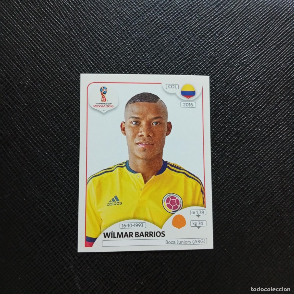 Fu&szlig;ball-Sticker: 645 WILMAR BARRIOS COLOMBIA PANINI MUNDIAL RUSIA 2018 CROMO FUTBOL 18 - SIN PEGAR - CJ2 ....