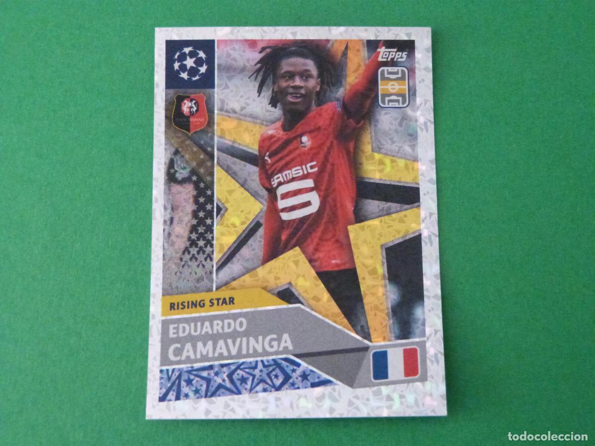 Cromos de f&uacute;tbol: CROMO FUTBOL CAMAVINGA STADE RENNAIS F.C. SIN PEGAR N&ordm; 12 CHAMPIONS LEAGUE 2020-2021/20-21 TOPPS