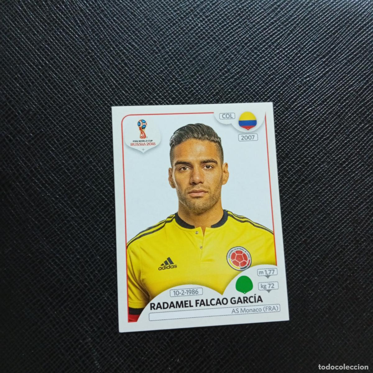 Cromos de f&uacute;tbol: 646 FALCAO COLOMBIA PANINI MUNDIAL RUSIA 2018 CROMO FUTBOL 18 - SIN PEGAR - CJ2