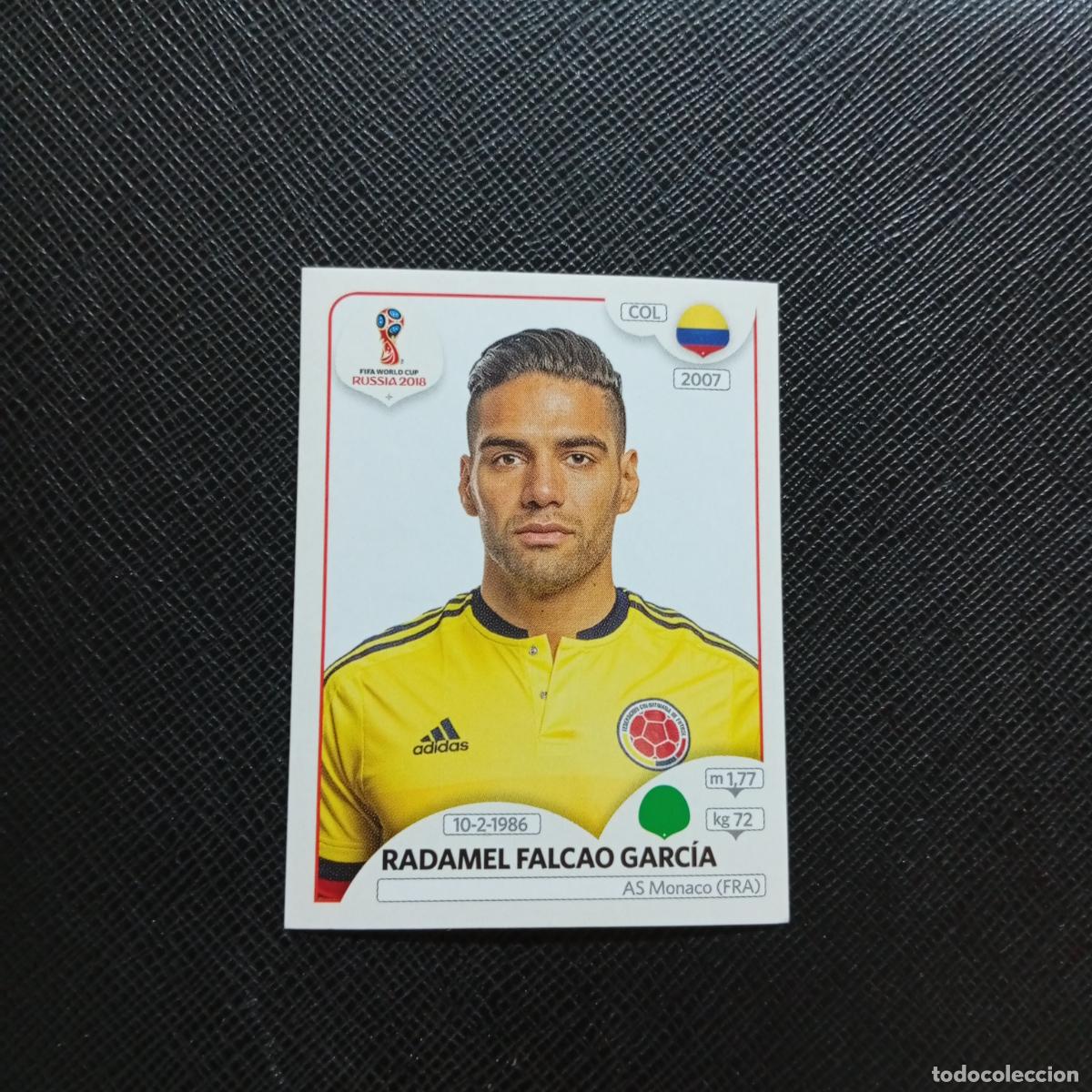 Cromos de f&uacute;tbol: 646 FALCAO COLOMBIA PANINI MUNDIAL RUSIA 2018 CROMO FUTBOL 18 - SIN PEGAR - CJ2