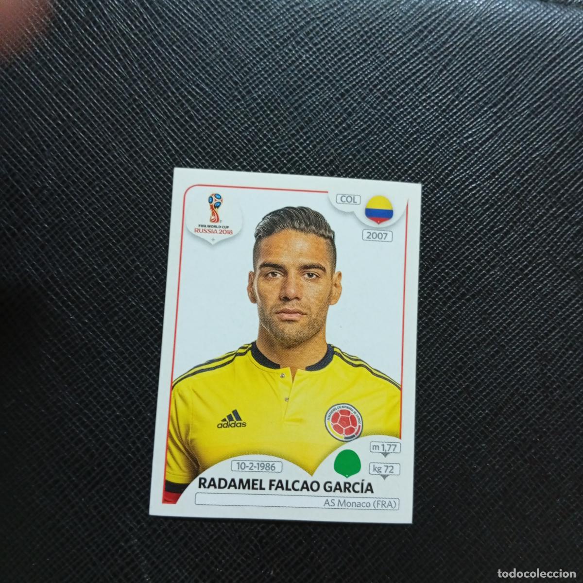 Cromos de f&uacute;tbol: 646 FALCAO COLOMBIA PANINI MUNDIAL RUSIA 2018 CROMO FUTBOL 18 - SIN PEGAR - CJ2 ..