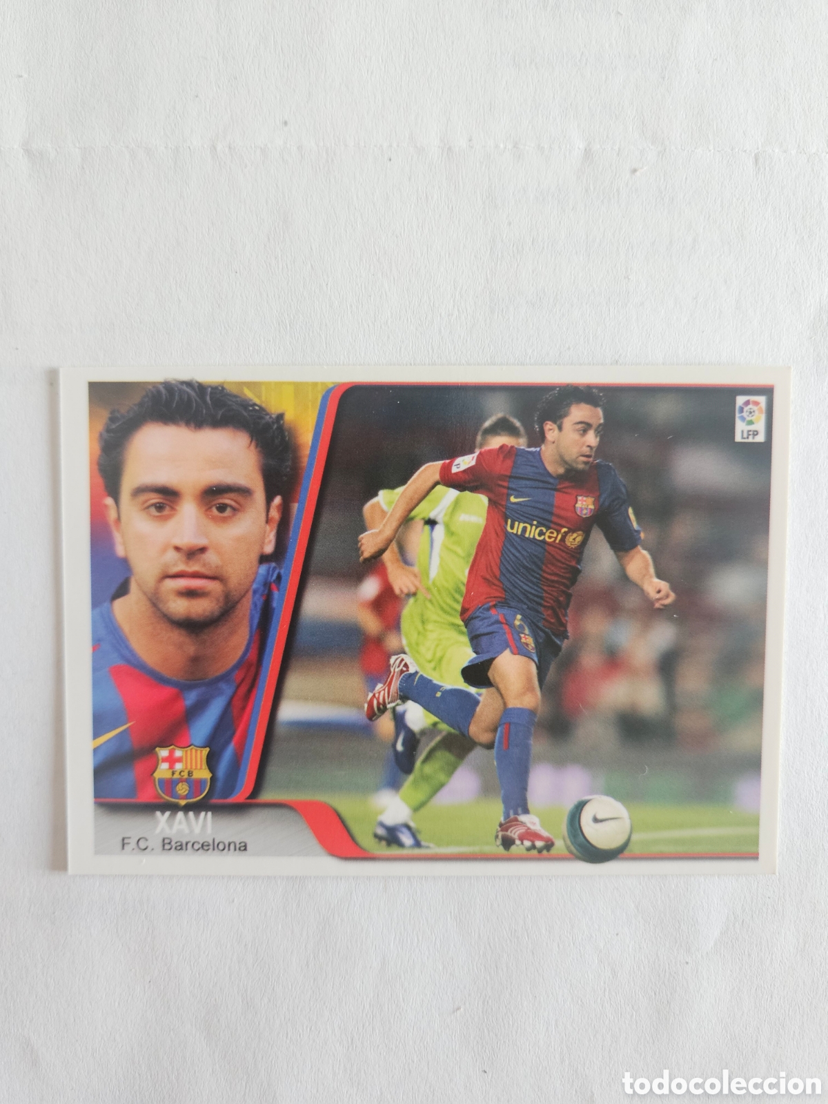 Cromos de f&uacute;tbol: MUNDICROMO EDICIONES ESTADIO 2007 2008 N&ordm; 31 XAVI BARCELONA 07 08 NUEVO