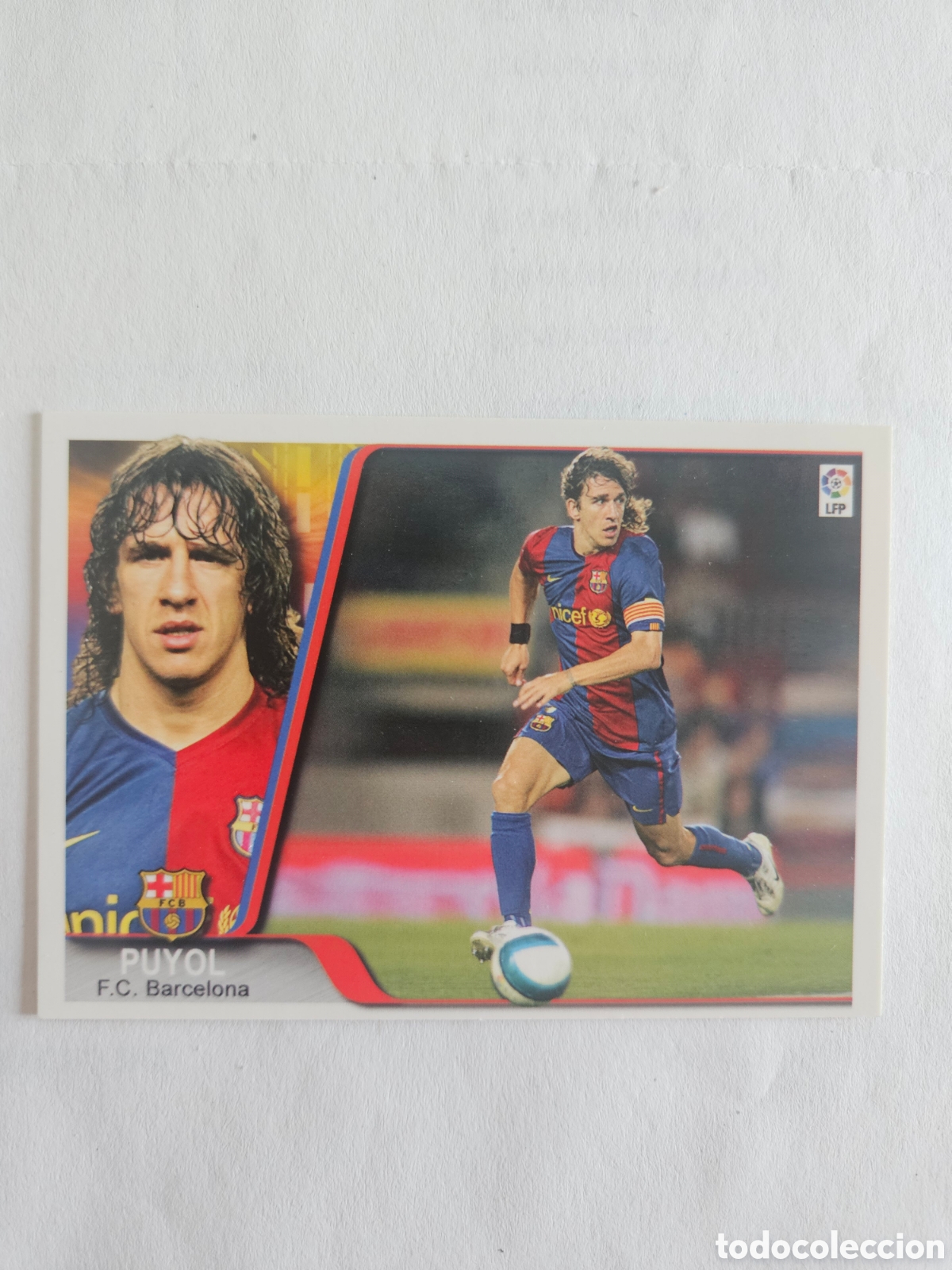 Cromos de f&uacute;tbol: 24 PUYOL F.C. BARCELONA CROMOS EDICIONES ESTADIO MUNDICROMO LIGA FUTBOL 2007 2008 07 08
