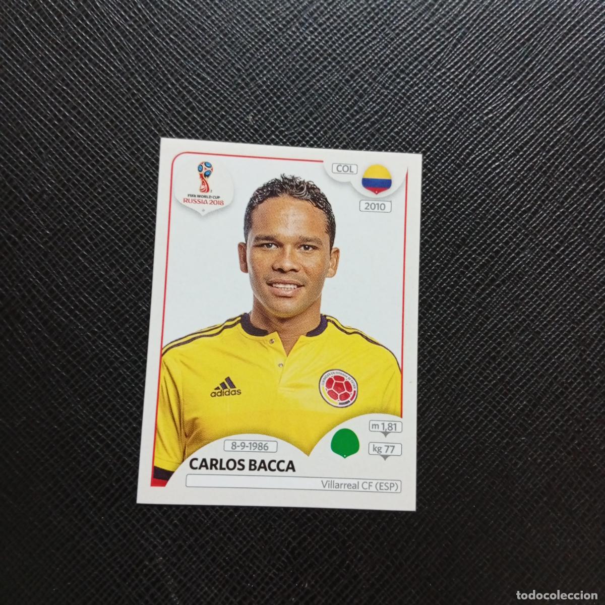 Cromos de f&uacute;tbol: 648 CARLOS BACCA COLOMBIA PANINI MUNDIAL RUSIA 2018 CROMO FUTBOL 18 - SIN PEGAR - CJ2