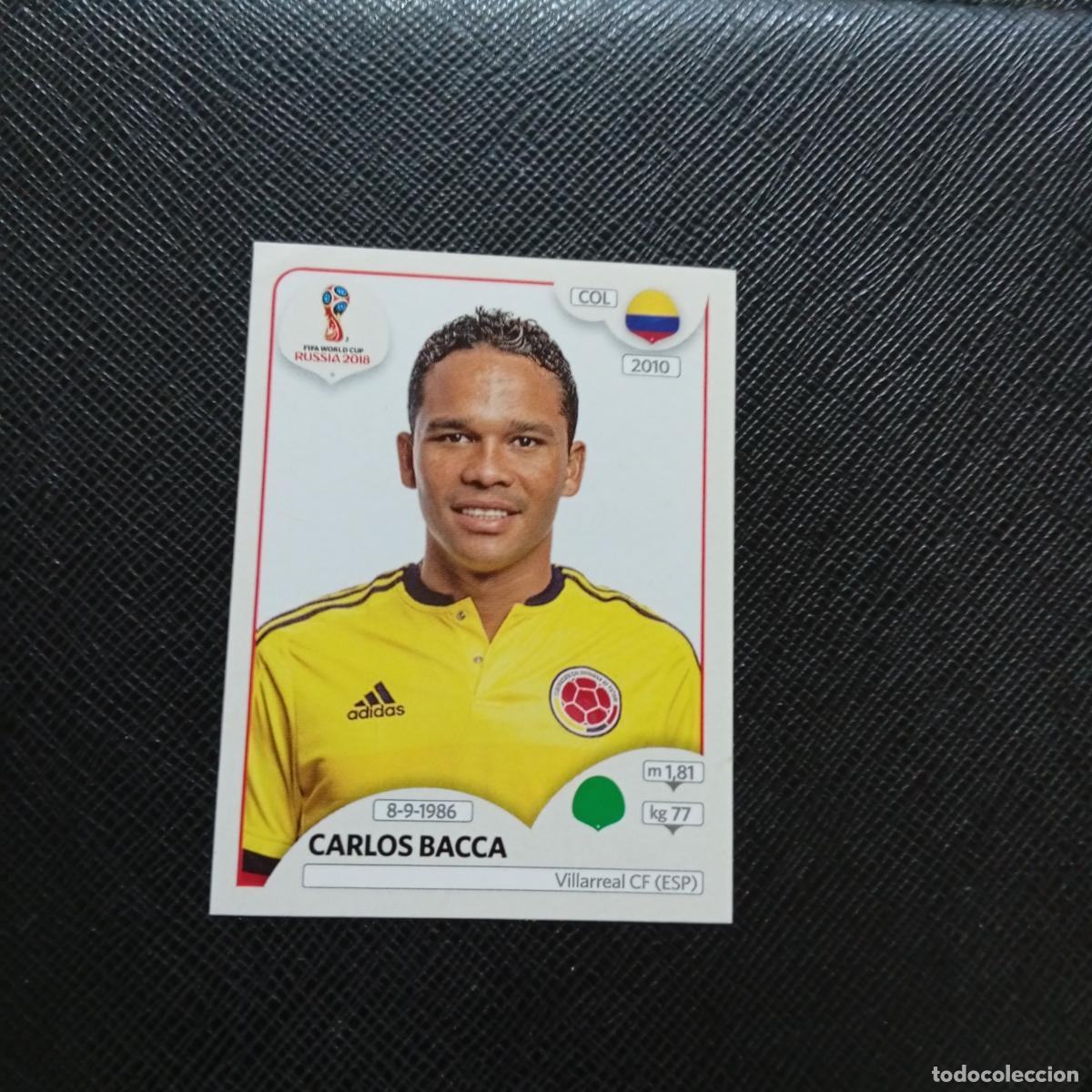 Cromos de f&uacute;tbol: 648 CARLOS BACCA COLOMBIA PANINI MUNDIAL RUSIA 2018 CROMO FUTBOL 18 - SIN PEGAR - CJ2