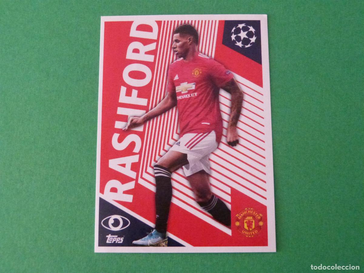 Cromos de f&uacute;tbol: CROMO FUTBOL RASHFORD MANCHESTER UNITED SIN PEGAR N&ordm; 2 CHAMPIONS LEAGUE 2020-2021/20-21 TOPPS