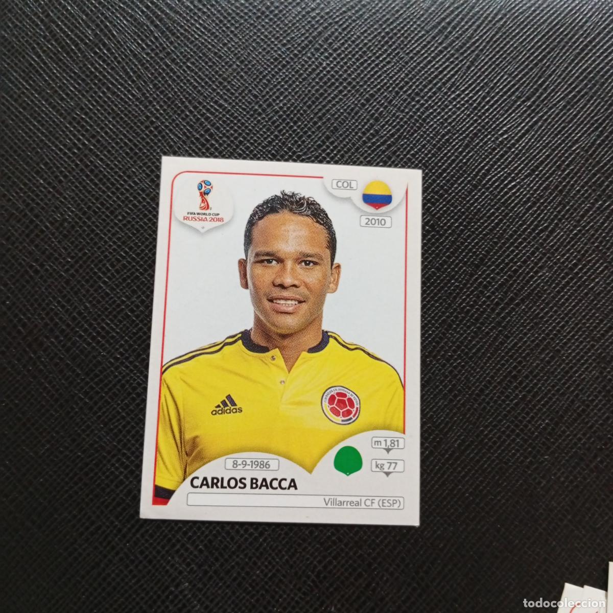 Cromos de f&uacute;tbol: 648 CARLOS BACCA COLOMBIA PANINI MUNDIAL RUSIA 2018 CROMO FUTBOL 18 - SIN PEGAR - CJ2 .