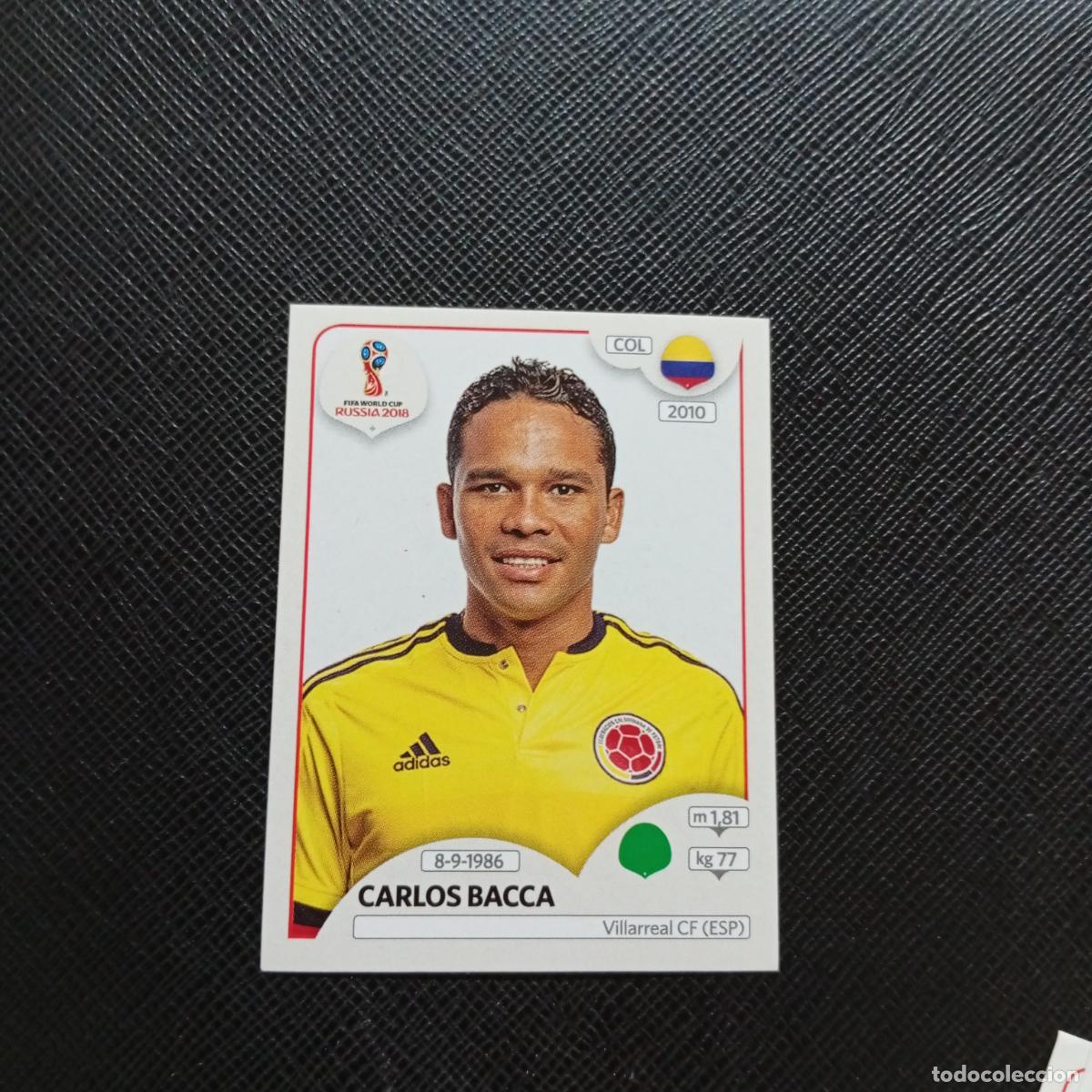 Cromos de f&uacute;tbol: 648 CARLOS BACCA COLOMBIA PANINI MUNDIAL RUSIA 2018 CROMO FUTBOL 18 - SIN PEGAR - CJ2 ..