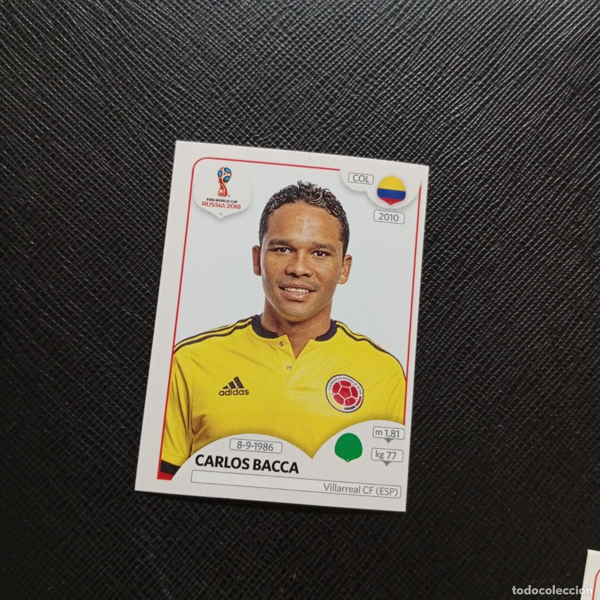 Cromos de f&uacute;tbol: 648 CARLOS BACCA COLOMBIA PANINI MUNDIAL RUSIA 2018 CROMO FUTBOL 18 - SIN PEGAR - CJ2 ....