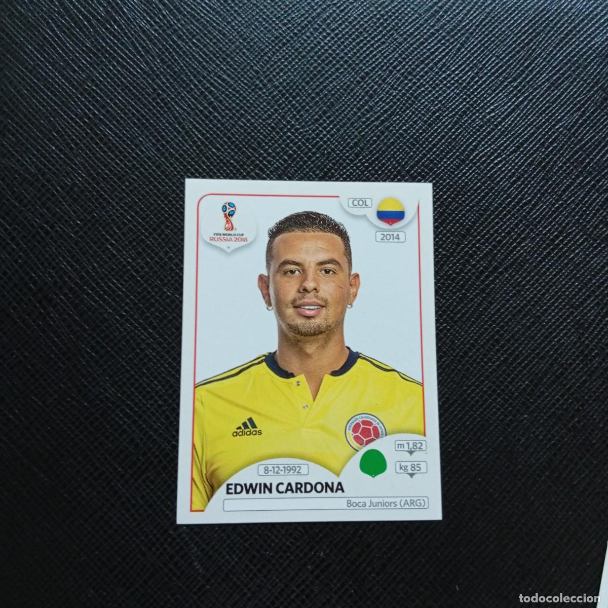 Cromos de f&uacute;tbol: 649 EDWIN CARDONA COLOMBIA PANINI MUNDIAL RUSIA 2018 CROMO FUTBOL 18 - SIN PEGAR - CJ2 .
