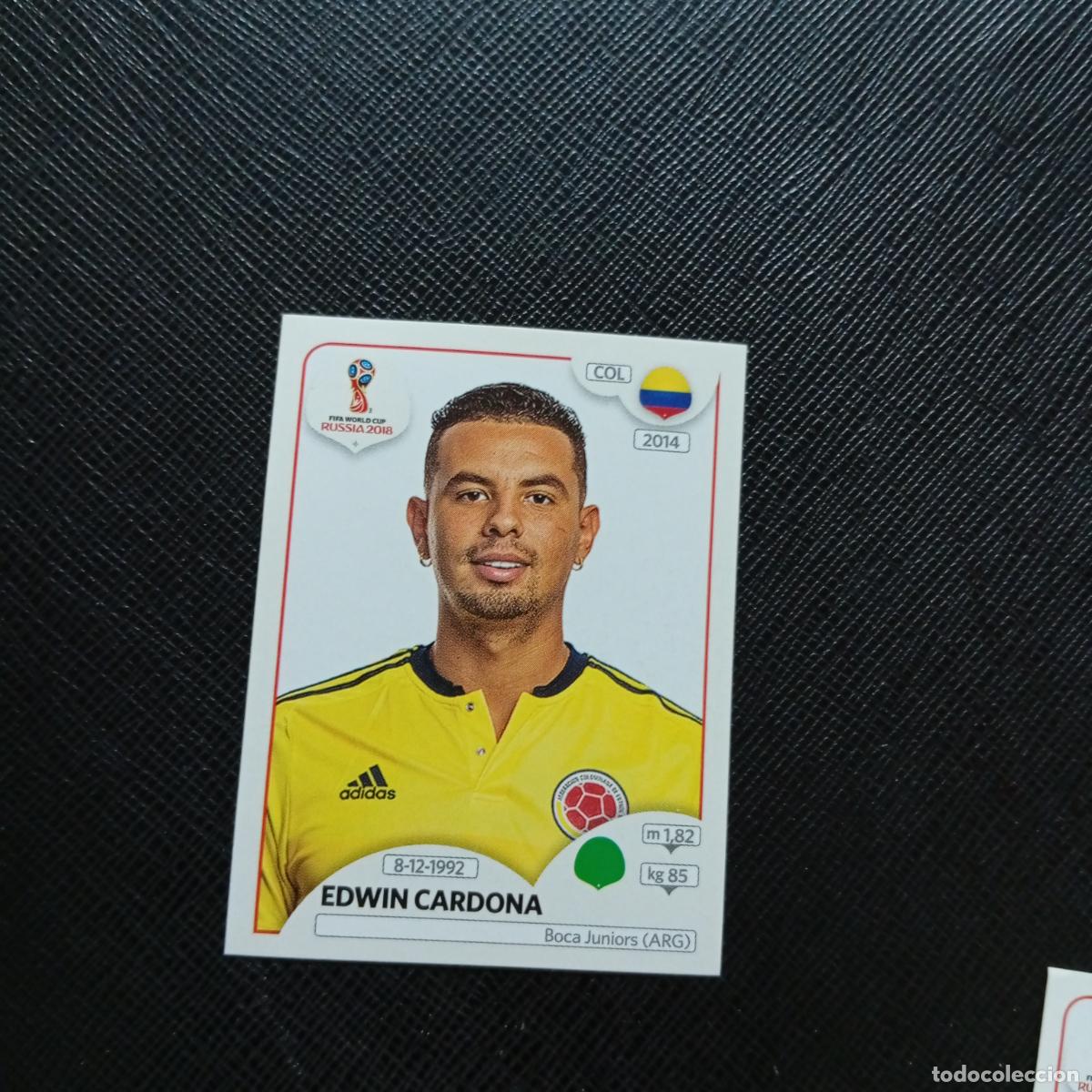 Cromos de f&uacute;tbol: 649 EDWIN CARDONA COLOMBIA PANINI MUNDIAL RUSIA 2018 CROMO FUTBOL 18 - SIN PEGAR - CJ2 .