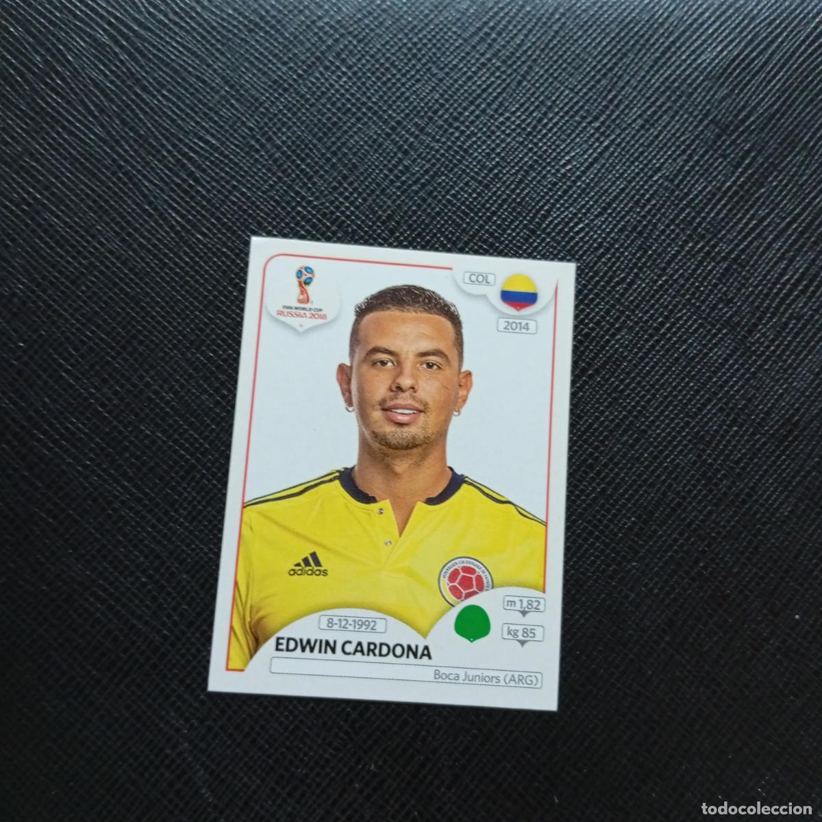 Cromos de f&uacute;tbol: 649 EDWIN CARDONA COLOMBIA PANINI MUNDIAL RUSIA 2018 CROMO FUTBOL 18 - SIN PEGAR - CJ2 .