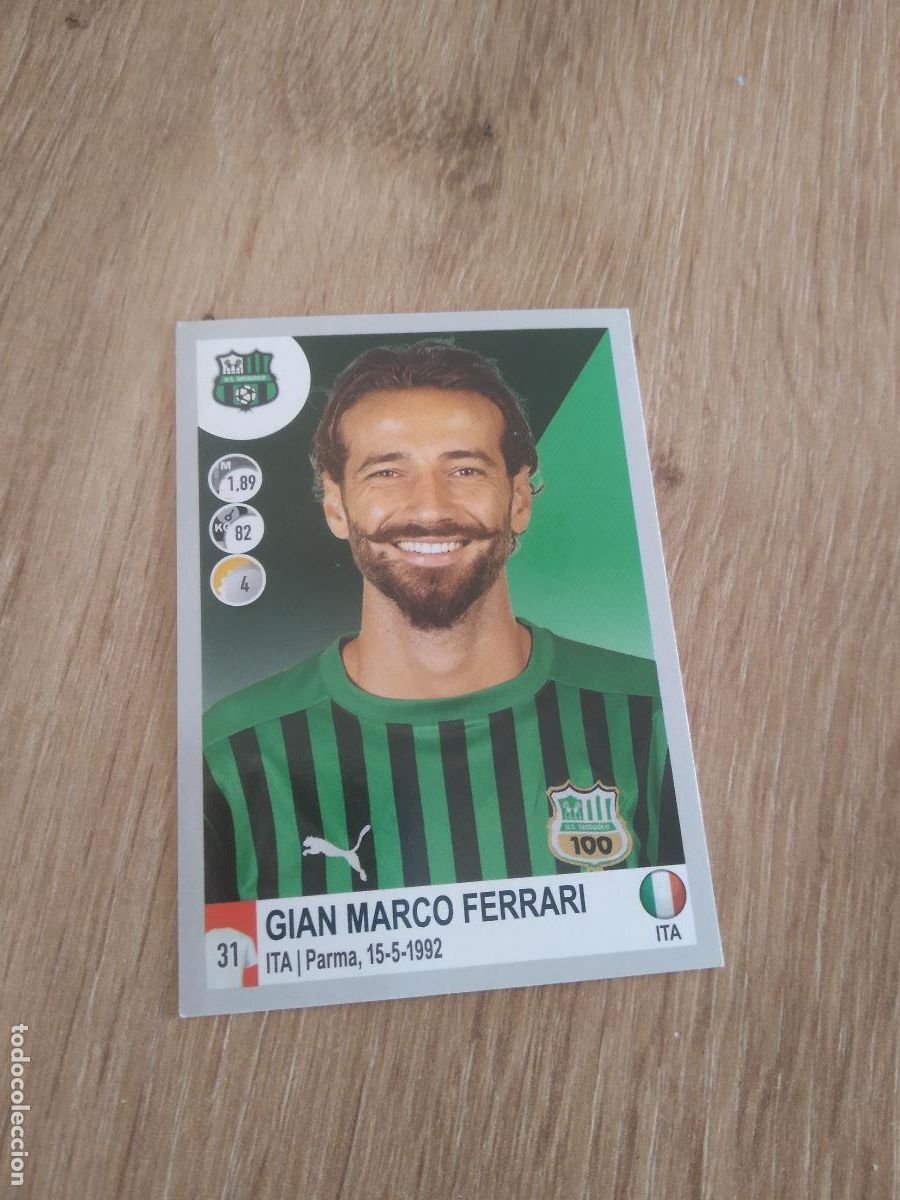Cromos de f&uacute;tbol: 452 GIAN MARCO FERRARI SASSUOLO CROMO FUTBOL PANINI LIGA ITALIA 20-21 CALCIATORI 2020-2021