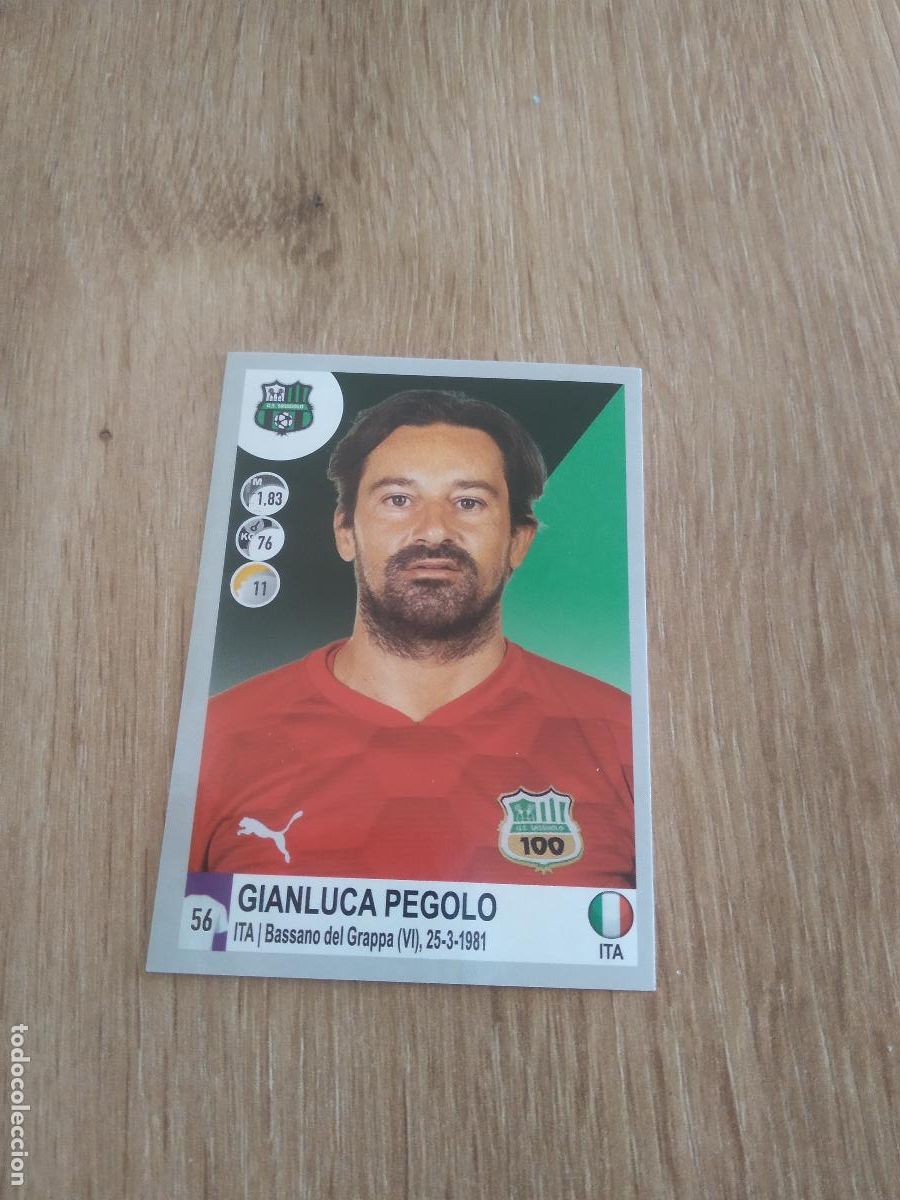 Cromos de f&uacute;tbol: 455 GIANLUCA PEGOLO SASSUOLO CROMO FUTBOL PANINI LIGA ITALIA 20-21 CALCIATORI 2020-2021