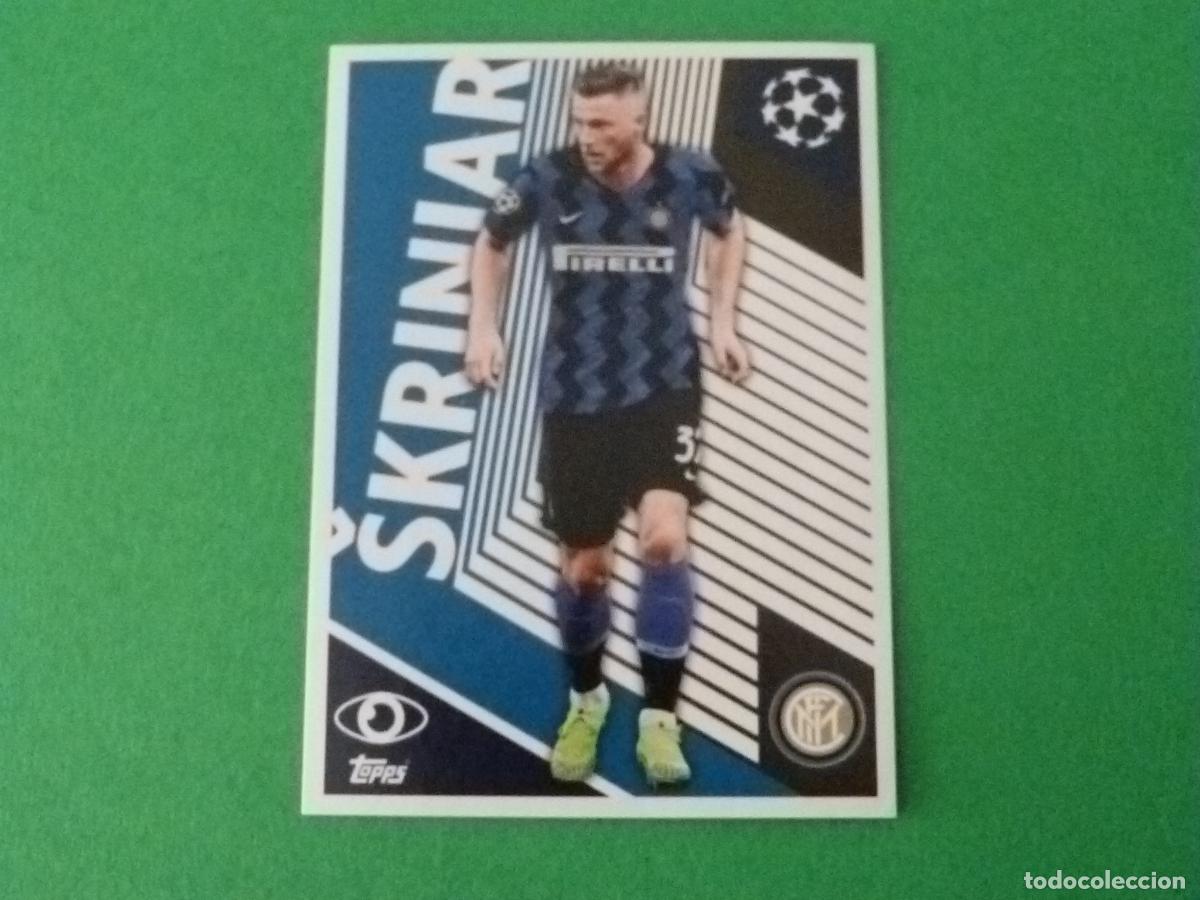 Cromos de f&uacute;tbol: CROMO FUTBOL SKRINIAR INTER DE MILAN SIN PEGAR N&ordm; 2 CHAMPIONS LEAGUE 2020-2021/20-21 TOPPS