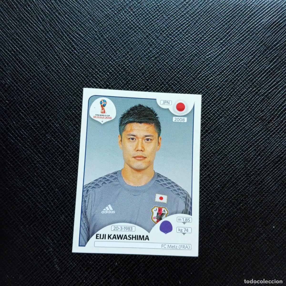 Football Stickers: 654 EIJI KAWASHIMA JAPON PANINI MUNDIAL RUSIA 2018 CROMO FUTBOL 18 - SIN PEGAR - CJ2